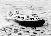 AP1-88 hovercraft with the Scandinavian company SAS